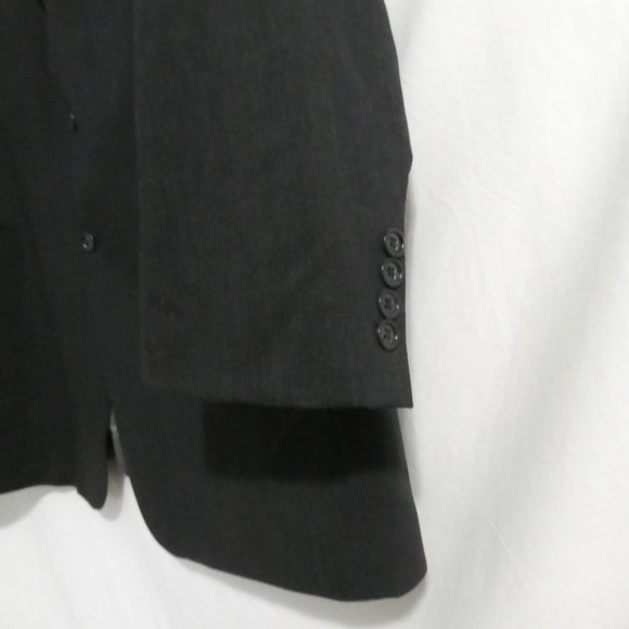 CALVIN KLEIN, 50 L, charcoal suit jacket, 100% wool, dry clean only - Picture 7 of 11